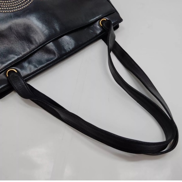 CHANEL CC LOGO STUDDED TOTE BAG - Picture 7 of 16